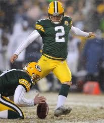 Green Bay Packers Kicker Mason Crosby