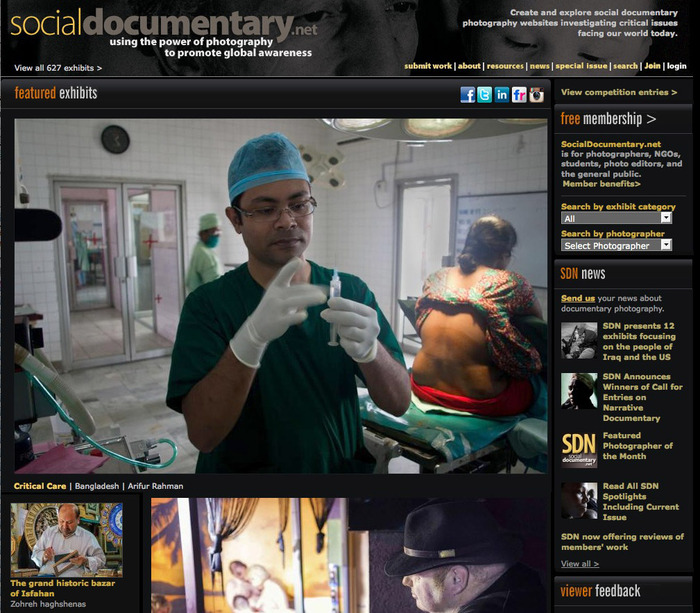 Current SDN home page
