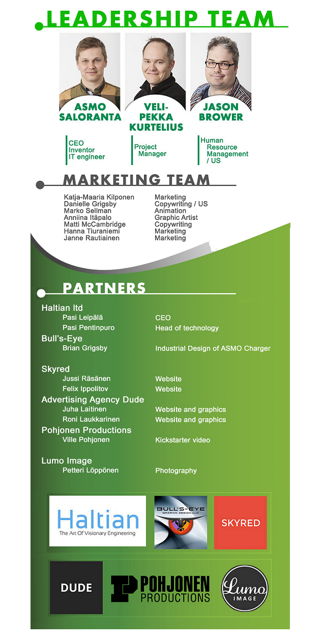 The ASMO team.