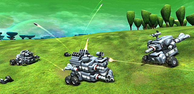 Exciting combat with multiple weapon choices