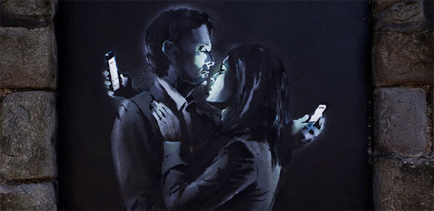 What happens when a digital relationship is manifested in the real world?
