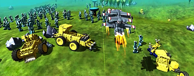 Build, drive, fly, harvest, fight!