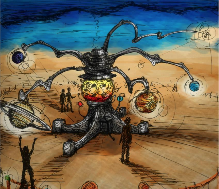 Artist Rendition of Celestial Mechanica