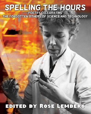 A grumpy scientist holding crustaceans