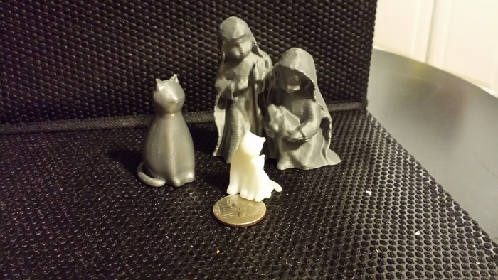 The Kossel-Mini supports the fine detail needed to make beautiful decorative prints.