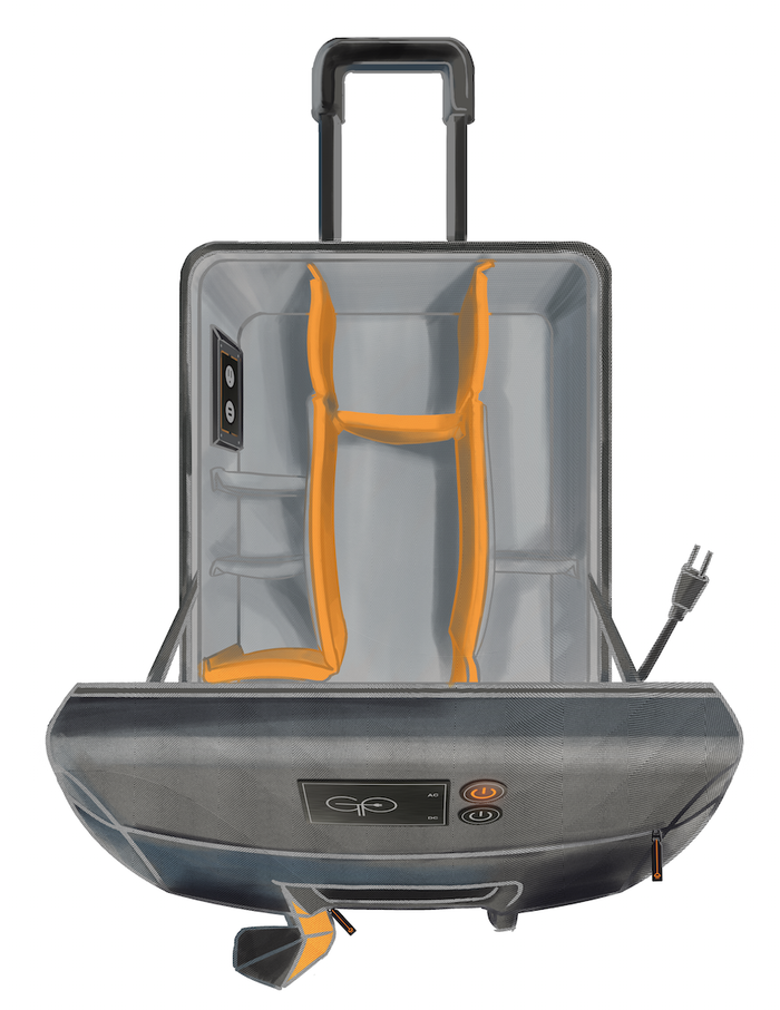 CAMERA ROLLER BAG