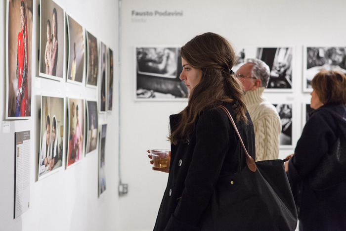 SDN exhibition at powerHouse Arena, Brooklyn, featuring work by winners of Call for Entries. Feburary 2014. Photograph by Matthew Lomanno.