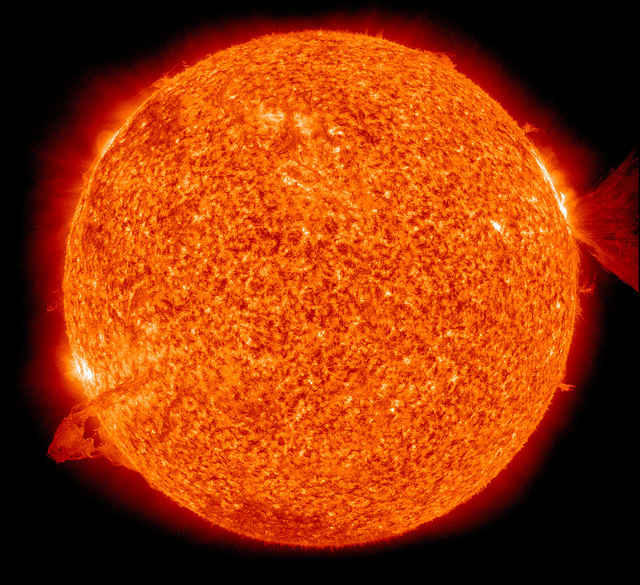 Our Sun in beautiful H alpha light
