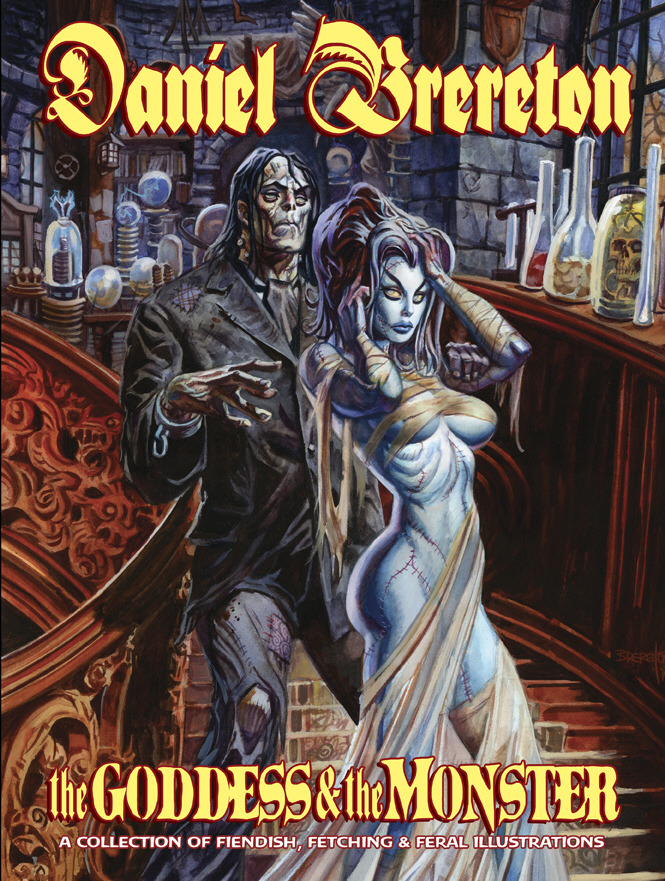 The Goddess and The Monster Cover