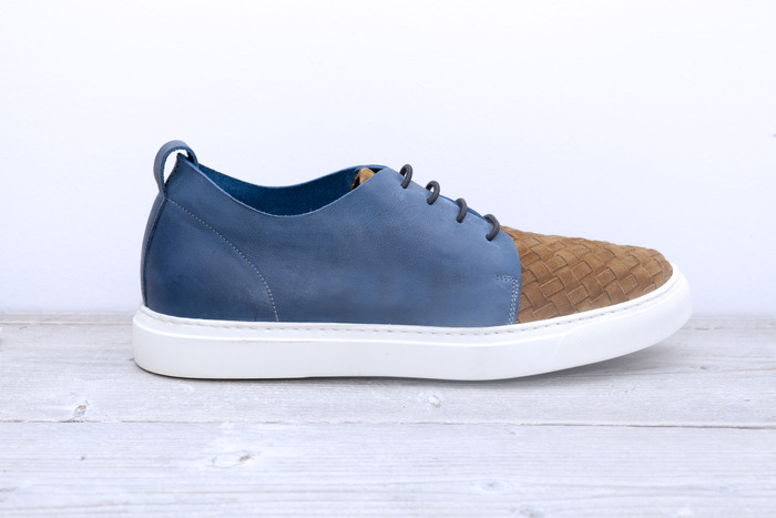 LOTTO Hand Woven Limited - Man's Blue, only a batch of 18 pairs will be ever made!
