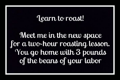 $1,500 Reward - Roasting Class & 3 lbs