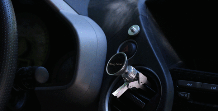 iMagBond Vent Mount (Machined anodized aluminum) Demo