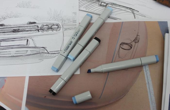 Above: The JOSS JP1 Track Car under development
