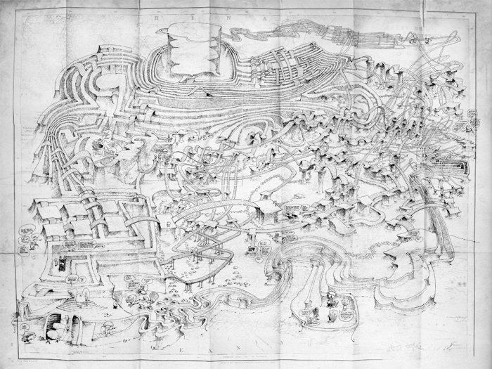 "Mesa Treasure Map" is a maze that will make a great coloring poster/map.