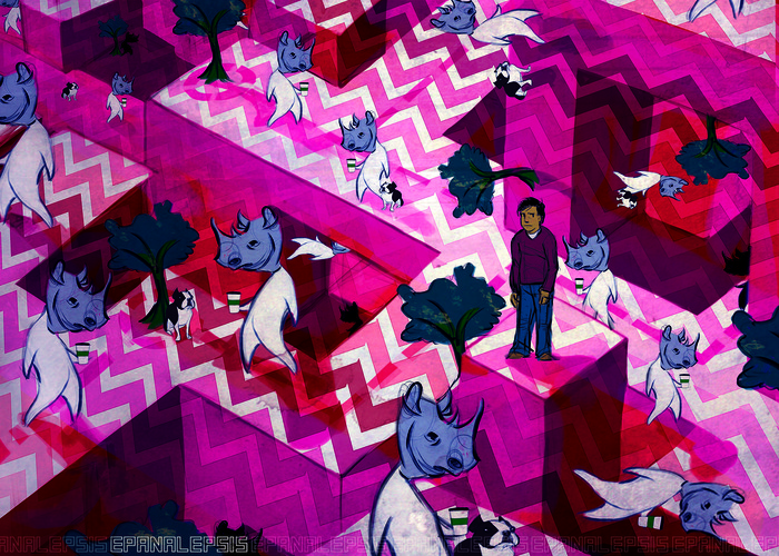 Kim Parker's "2010" postcard