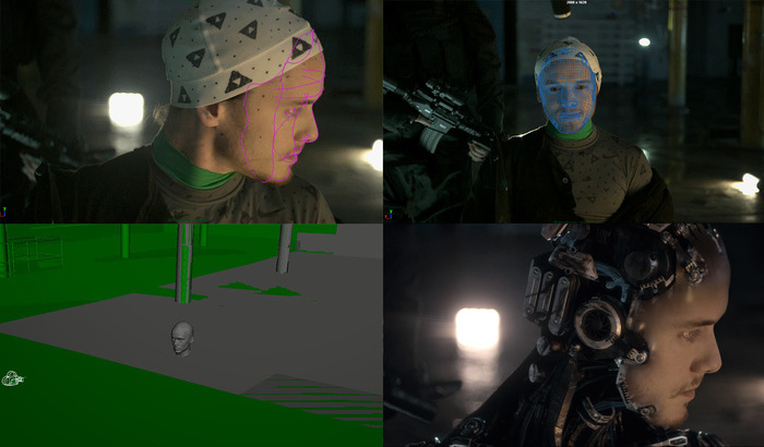 VFX process for the lead character, Basil