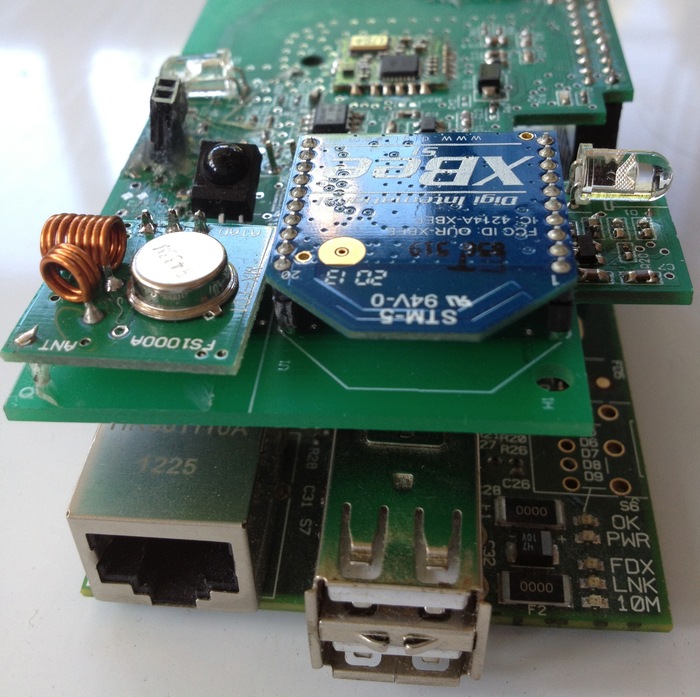Pi-Home + Raspberry Model B