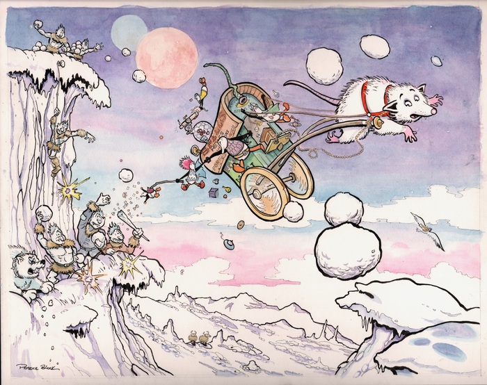 "Jumping the Chasm" Bonus Print for everyone upping their initial pledge!