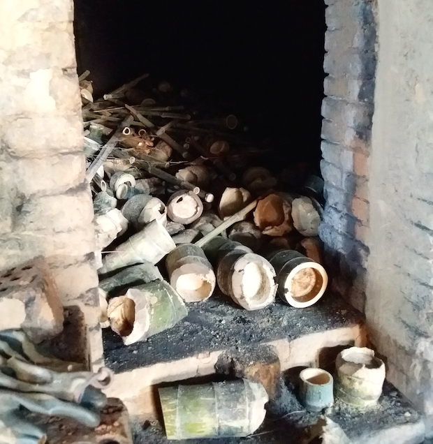 One of the actual kilns used for Purggo