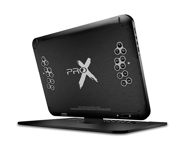 Modbook Pro X with Eyes-Free Keybars