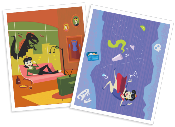 mod art prints