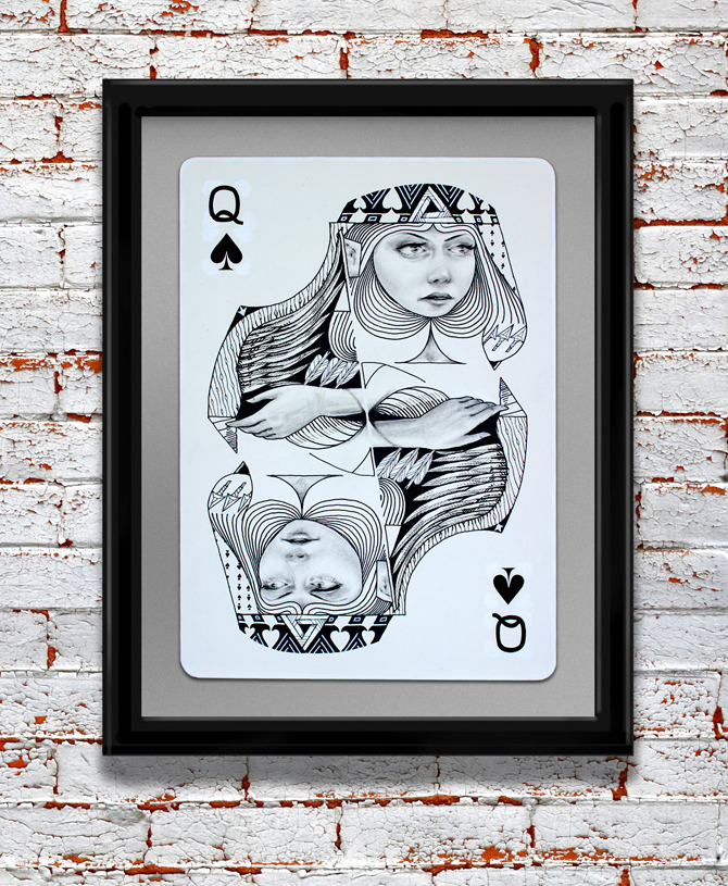 Original drawing, 15in. x 21in. (frame NOT included)