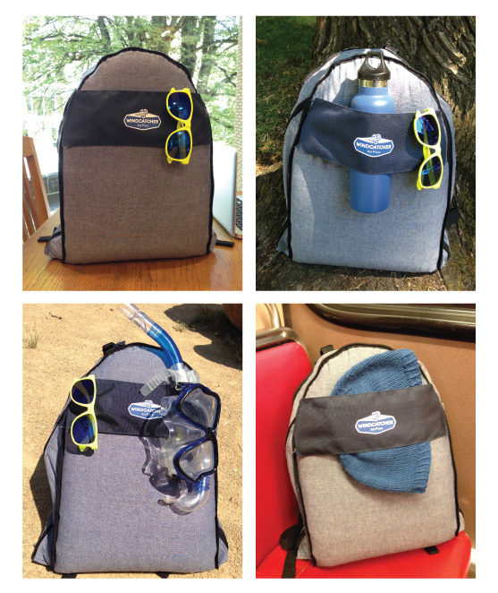 The pocket strap doubles as both a handy pocket for loose money & also a strap, able to hold a variety of items
