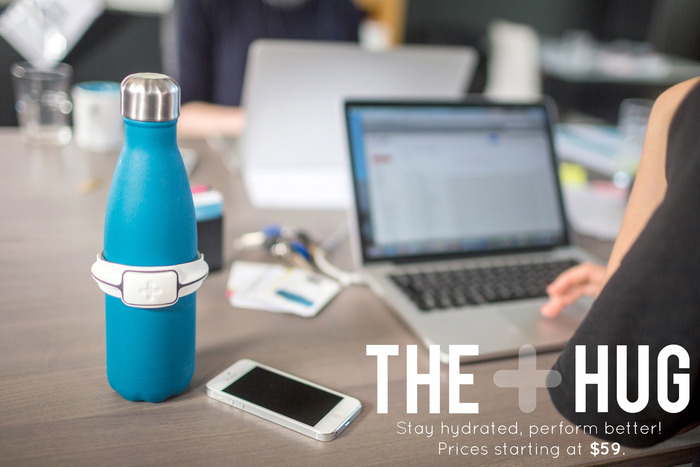 The Hug makes the office look so much nicer. But more importantly, being properly hydrated can help you finish those nasty excel sheets!