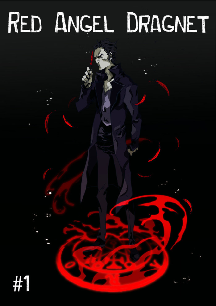 The Original Cover for RED ANGEL DRAGNET #1