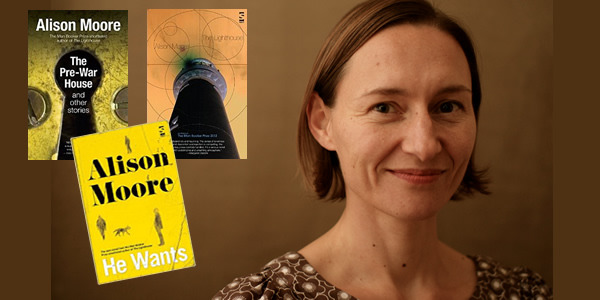 £90 - Signed copies of Alison Moore's He Wants, The Lighthouse and The Pre-War House