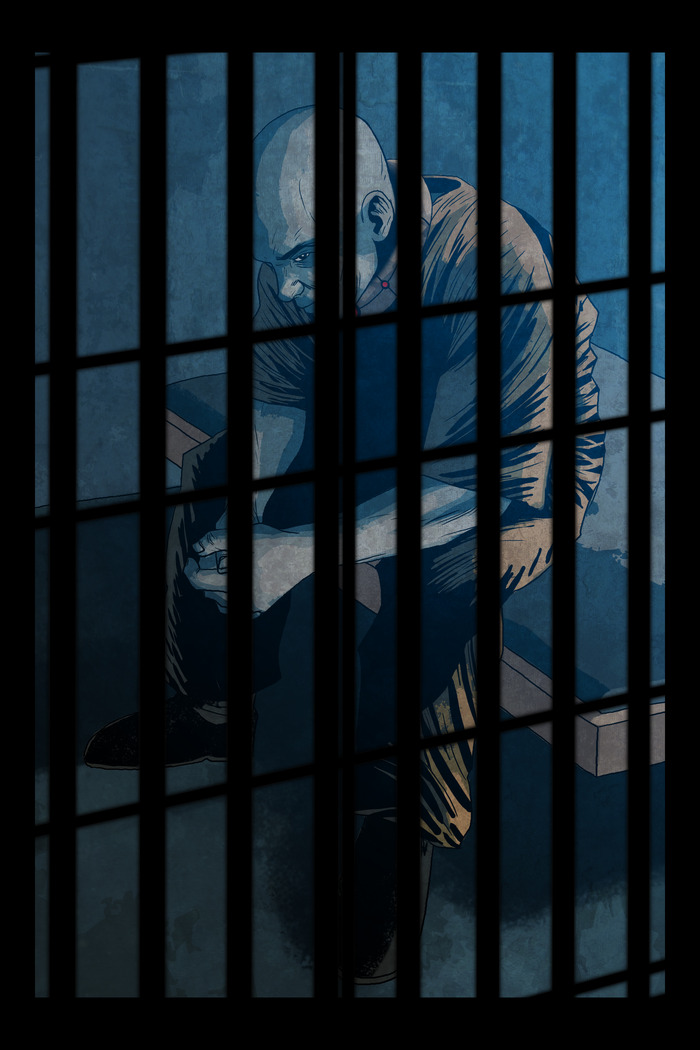 Solitary Issue 1: Behind Bars Variant Cover