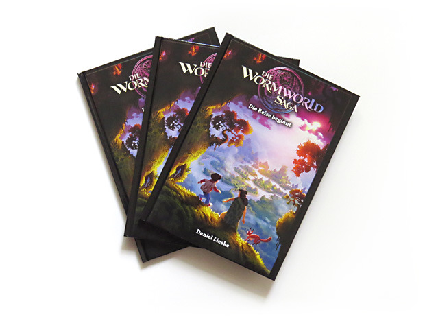 The current German edition of the first Wormworld Saga book