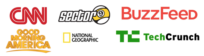 Some places our work has been featured.