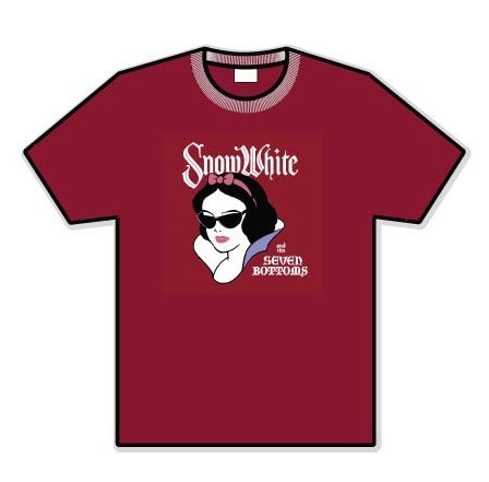 The very fashionable "SNOW WHITE" T!