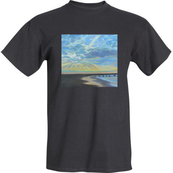Majestic Morning Black T-Shirt
