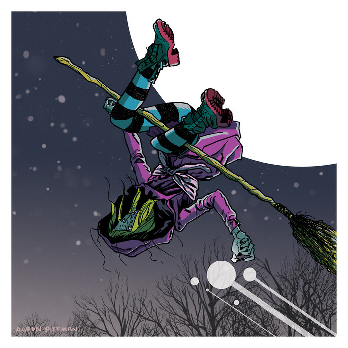 Aaron Pittman's Pin-up For Spooky Sleepover!