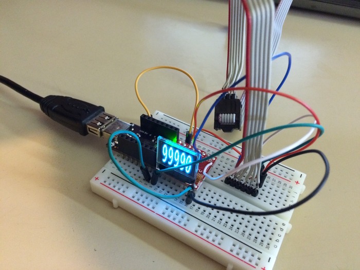 This is the first faulty unit we captured. JP cracked it open and burning the bootloader fixed it.
