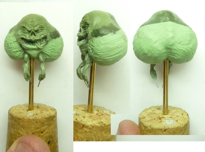 The new Occulak is a mix of Slimer from Ghostbusters, the Eyeball Sentry from Big Trouble In Little China, Jabba the Hutt, and one other thing. See if you can guess what.