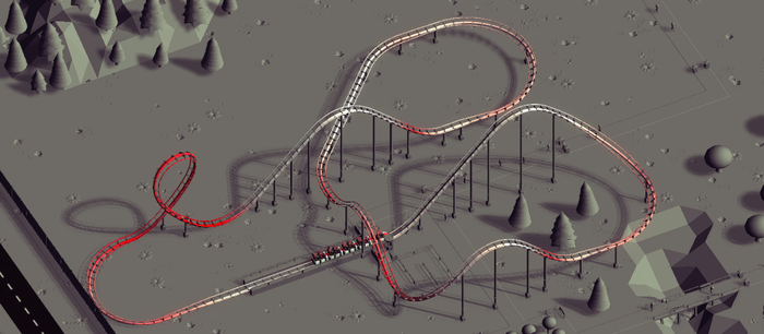 Track G-force visualization mode