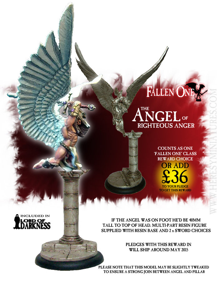 The Angel of Righteous Anger. As angry as he looks. And so righteous.