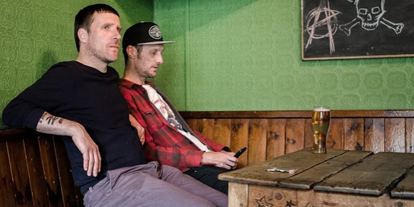£49 - Signed album and pint glass set from Sleaford Mods