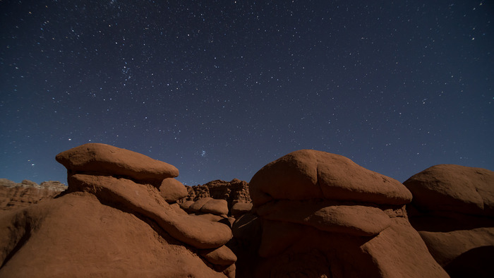 Still image from night time lapse