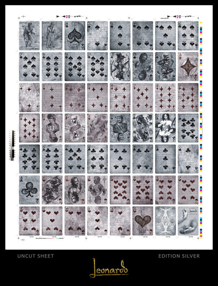 Leonardo Edition Silver | Uncut Sheet