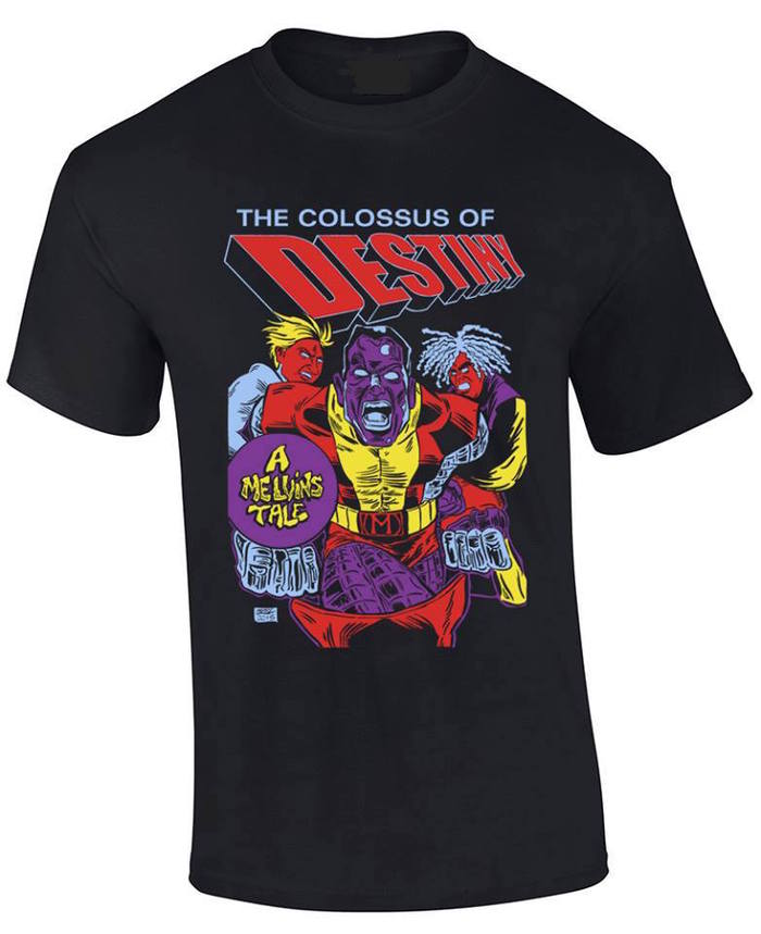 Brian Walsby art on a Black 100% Cotton Bella/Canvas T-Shirt. Sizes XtraSmall thru 4XL.