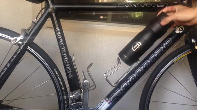 travel kuppe cycling water bottle