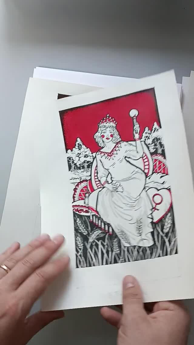 Chervono-Chorne Tarot by Mykola Taradaiko — Kickstarter