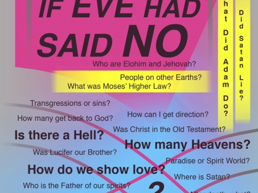 IF EVE HAD SAID NO's video poster