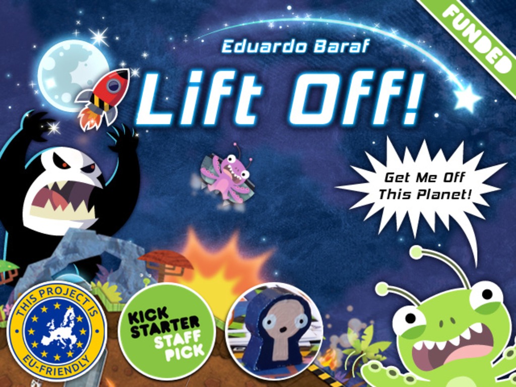 Lift Off! - Get me off this Planet's video poster