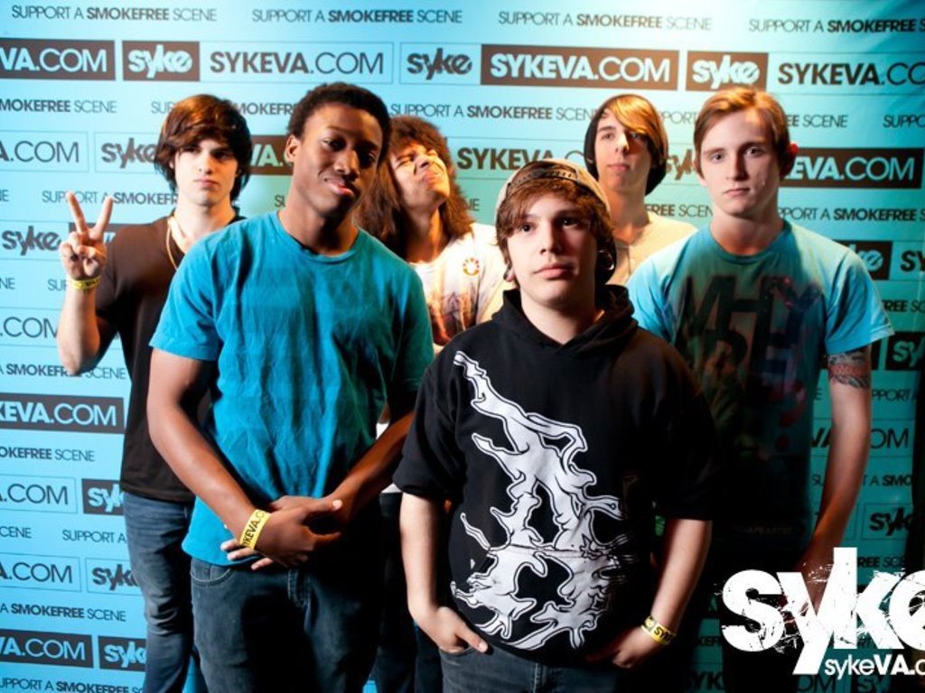 Beyond the Victory recording their debut EP's video poster