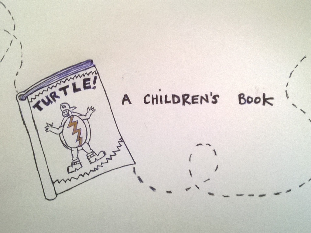 Turtle! a children's book's video poster